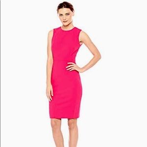 Calvin Klein bright pink dress